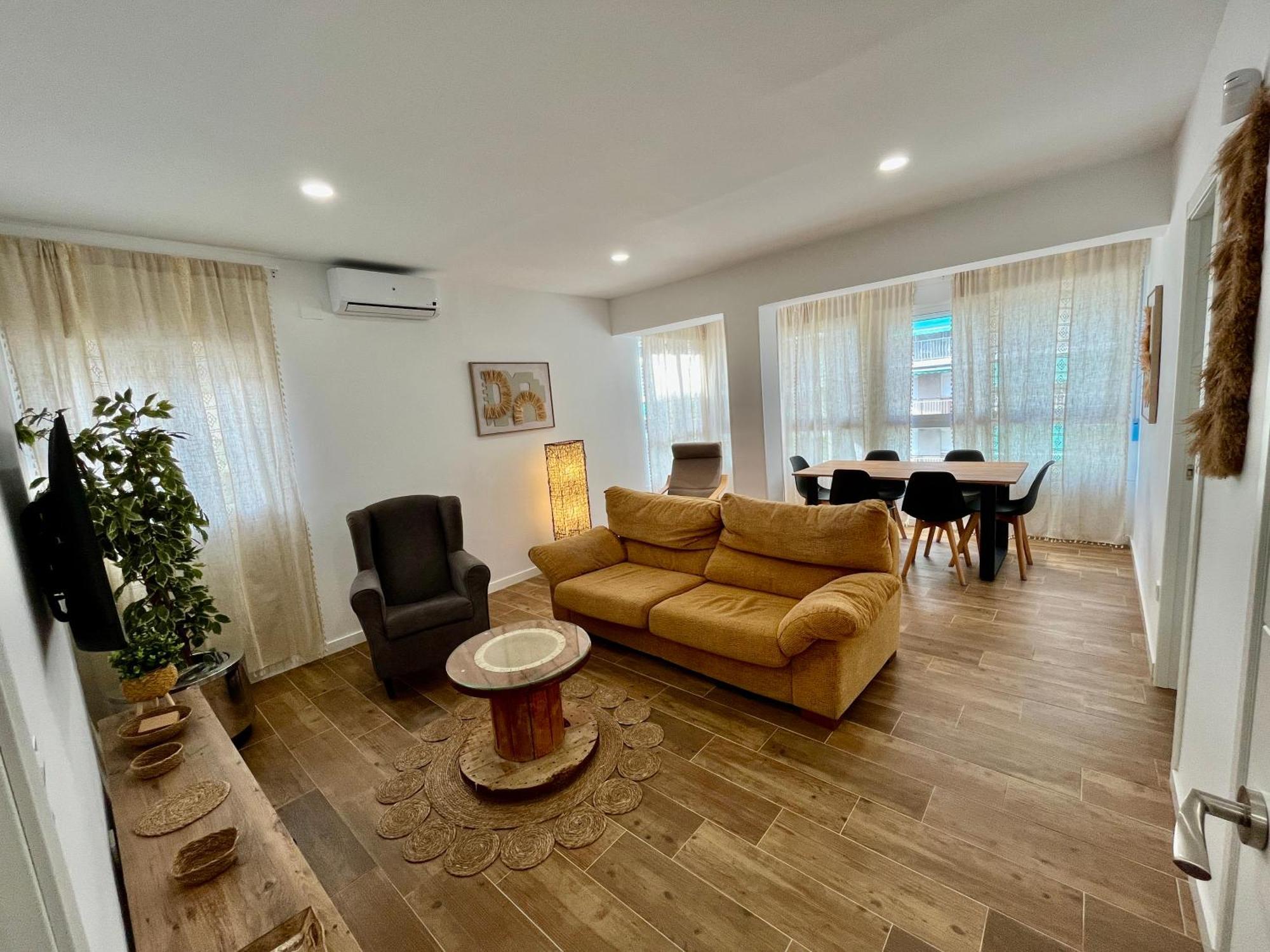 Apartamento 100 Metros Playa Con Vistas Al Mar Piso Nuevo 2024 Cullera Exterior foto